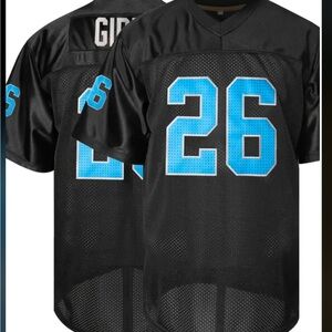 JAMYR GIBBS DETROIT LIONS MENS/UNISEX XL BLACK STITCHED LETTERING  NIB JERSEY